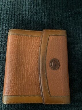 Dooney & Bourke Cognac Brown Leather Wallet